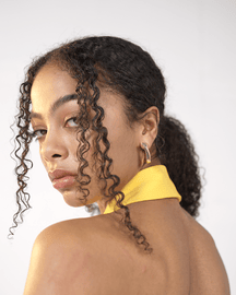 Chic Square Gold Hoops