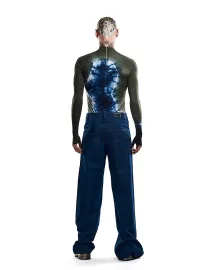 Gloved Tie Dye Bodysuit