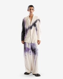 Purple Dye Jacket Co-ord Set