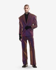 Purple Reflective Co-ord Set