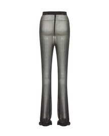 Black Recycle Mesh Pants