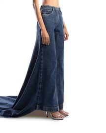 Denim Train Pants