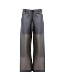 Wide Hem Rubber Pants