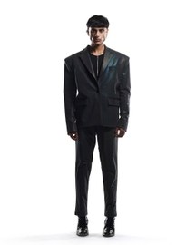 Black Reflective Pants