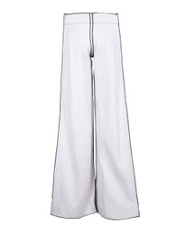 Structured Grey Handwoven Denim Pants