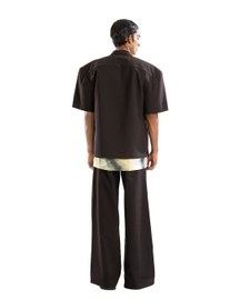 Black Pet Broad Hem Pants