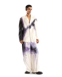 Purple Tie Dye Pants