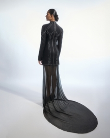 Mesh Gown