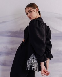 Latin Chic Puffed Sleeve Blazer