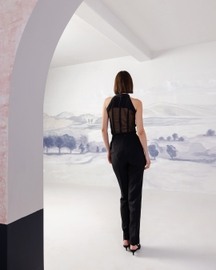 Straightfit Slit Trouser