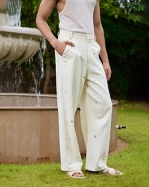 White Beach Pants