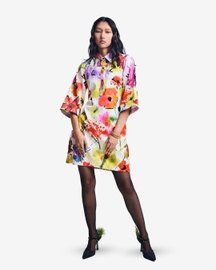 Paint Me Into Spring Dress