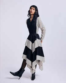 Lines Unfolding Dress