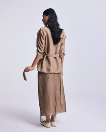 Sketch In Thread Skirt