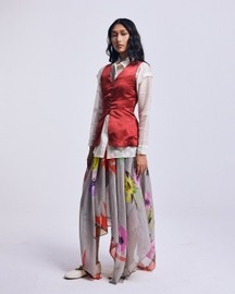Crimson Curve Waistcoat