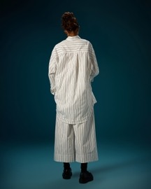 Side Tie Contrast Shirt