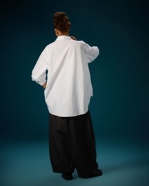 High-Low Pleat Top