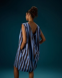 Pleated Back Layer Dress