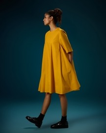 Flare Side Panel Dress