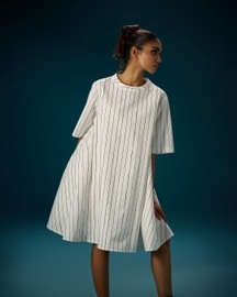 Flare Side Panel Dress