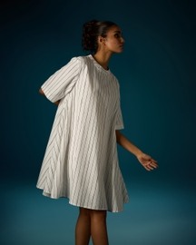 Flare Side Panel Dress
