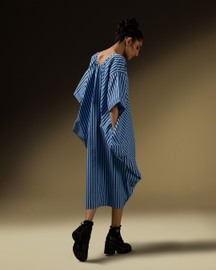 Side Cowl Two-Way Dress