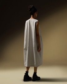 Sleeveless Cocoon Jacket Dress