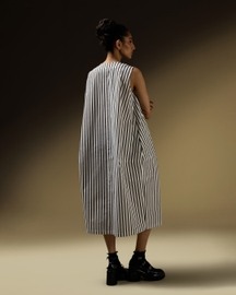 Sleeveless Cocoon Jacket Dress