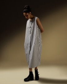 Sleeveless Cocoon Jacket Dress