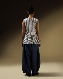 Rouche Panel Sleeveless Top