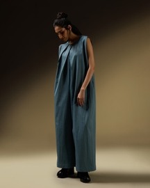 Pleat Detail Jumpsuit