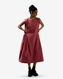 Shoulder Panel Sleeveless Dress