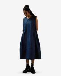 Shoulder Panel Sleeveless Dress