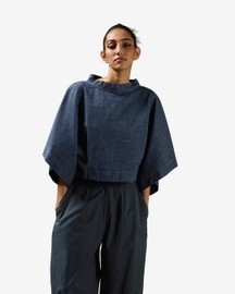 Fitted Waist Boxy Top