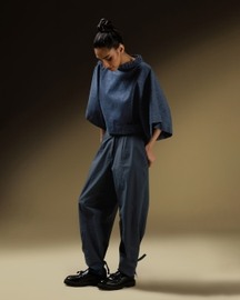Fitted Waist Boxy Top