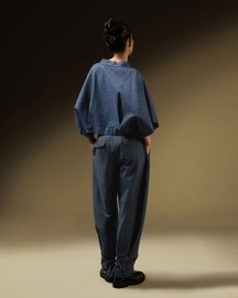 Fitted Waist Boxy Top
