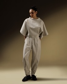 Fitted Waist Boxy Top