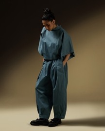 Fitted Waist Boxy Top