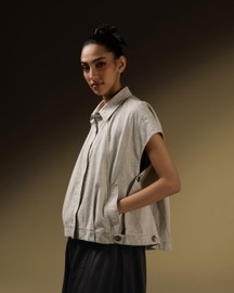 Side Overlap Panel Jacket