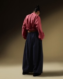 Rouched Hem Pleat Shirt
