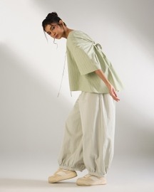 Back Tie V-Neck Top