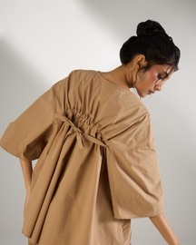 Back Tie V-Neck Top