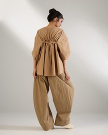 Back Tie V-Neck Top