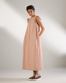 Shoulder Frill Dress