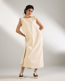 Shoulder Frill Dress