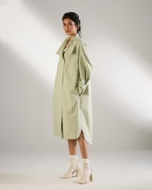 Drape Collar Jacket Dress