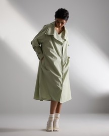 Drape Collar Jacket Dress