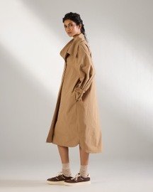 Drape Collar Jacket Dress