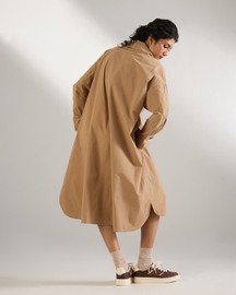 Drape Collar Jacket Dress