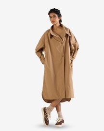 Drape Collar Jacket Dress